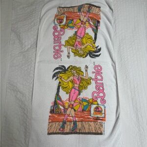 Barbie Vintage Beach Towel